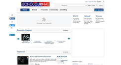 Desktop Screenshot of echojournal.com