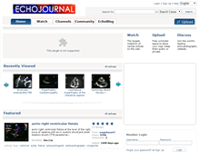 Tablet Screenshot of echojournal.com